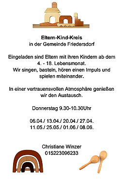 Termine Eltern-Kind-Kreis