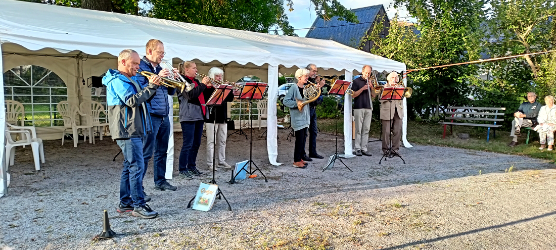 Posaunenchorjubiläum 75+1 Pulsnitzer Bläser