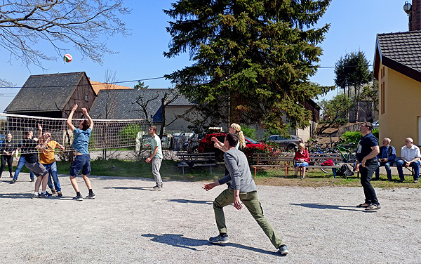 Volleyballspiel